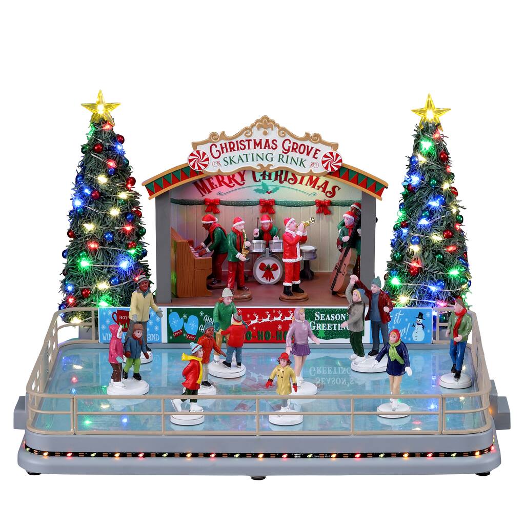 Michaels Christmas Village 2021 Lemax Christmas Grove Skating Rink Michaels Michaels Christmas Village 2021 Lemax Christmas Grove Skating Rink Michaels
